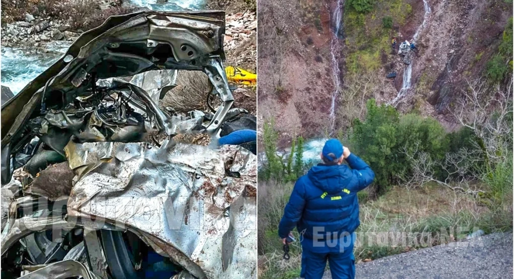 Άμορφη μάζα το ΙΧ που έπεσε σε χαράδρα 300 μέτρων στον Προυσό Ευρυτανίας: 59 ετών ο οδηγός που βρήκε τραγικό θάνατο