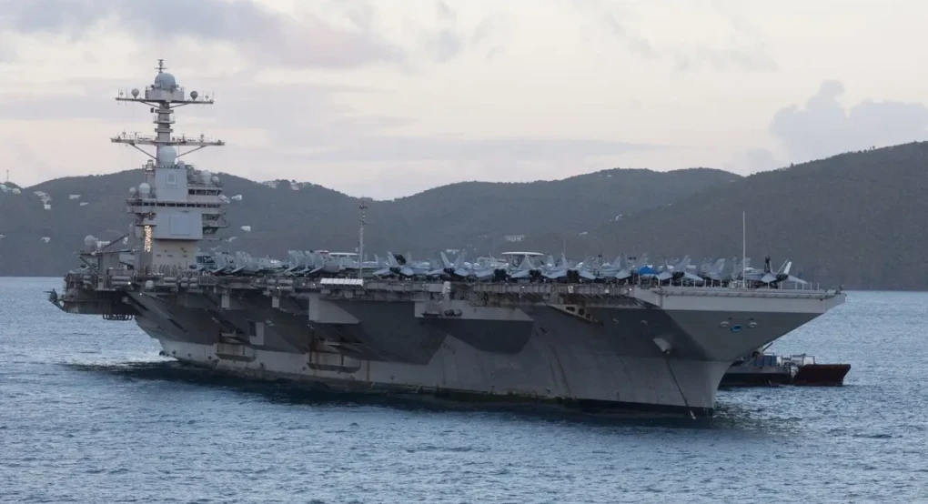 Οι ΗΠΑ στέλνουν στη Μέση Ανατολή το μεγαλύτερο αεροπλανοφόρο στον κόσμο