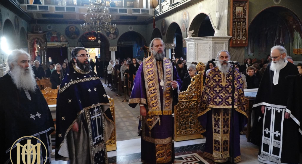 Ο Μητροπολίτης Θεσσαλονίκης Φιλόθεος τέλεσε την Πρώτη Προηγιασμένη