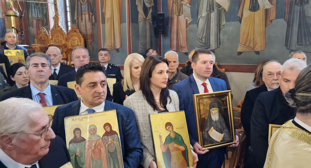 Τσεπκεντζής, Θωμάς και Παπαχριστοδούλου στην Κυριακή της Ορθοδοξίας στην Έδεσσα