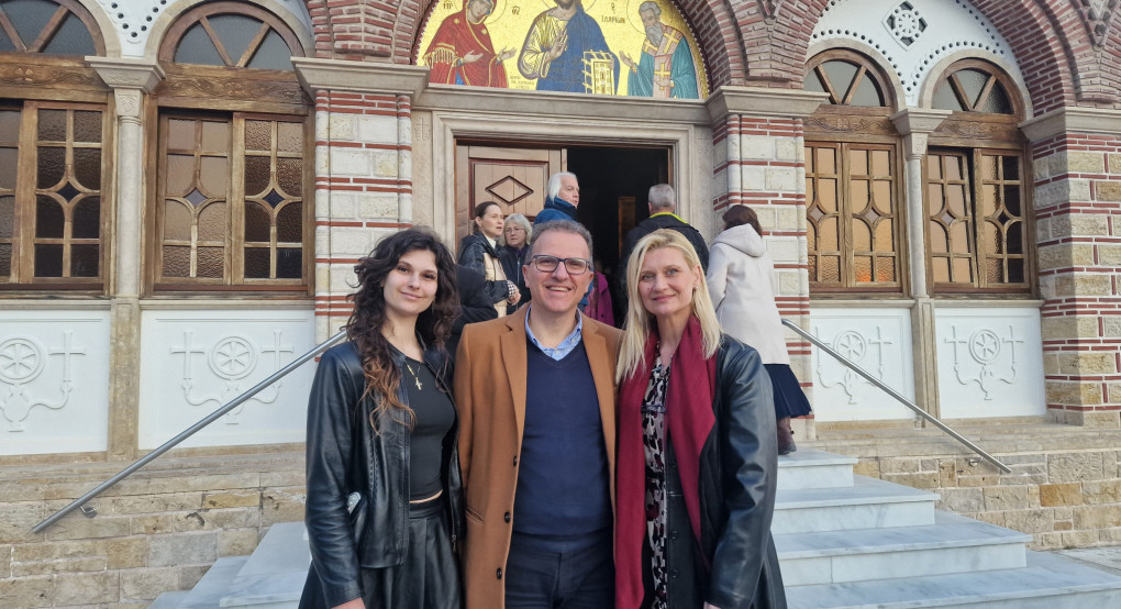 Η παρουσία του Αστυνομικού Διευθυντή Πέλλας Δημήτρη Γεωργίτσα στα εγκαίνια του νέου Συνοδικού