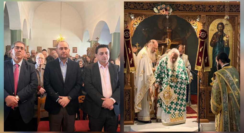 Λάκης Βασιλειάδης: Παρουσία στην Κυριακή της Σταυροπροσκυνήσεως στην Ιερά Μονή Μεσημερίου