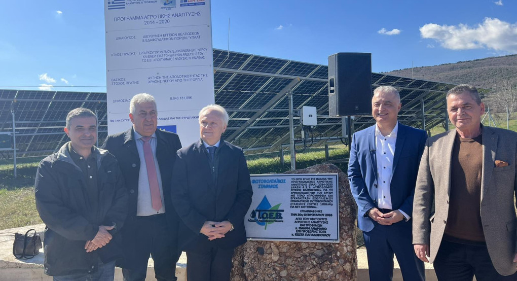 Επίσκεψη Γιάννη Ανδριανού σε αγροτικούς συνεταιρισμούς και αγροτικές υποδομές στη Νάουσα