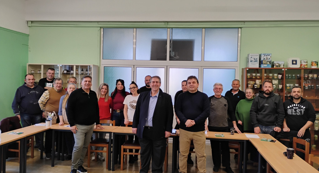 Με επιτυχία διεξήχθη η τριήμερη ταχύρρυθμη εκπαίδευση μελισσοκόμων που διοργάνωσε ο ΕΛ.Γ.Ο. «ΔΗΜΗΤΡΑ» Σκύδρας