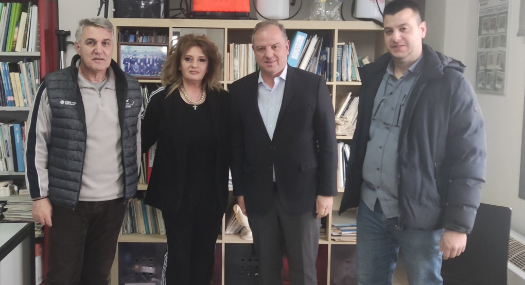 Συνάντηση του Διονύση Σταμενίτη με τους Εμπορικούς Συλλόγους Αριδαίας και  Έδεσσας