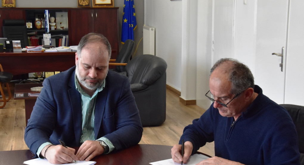 Υπογραφή σύμβασης για την ανάδειξη και βελτίωση του δικτύου μονοπατιών του Δήμου Ηρωικής Πόλεως Νάουσας