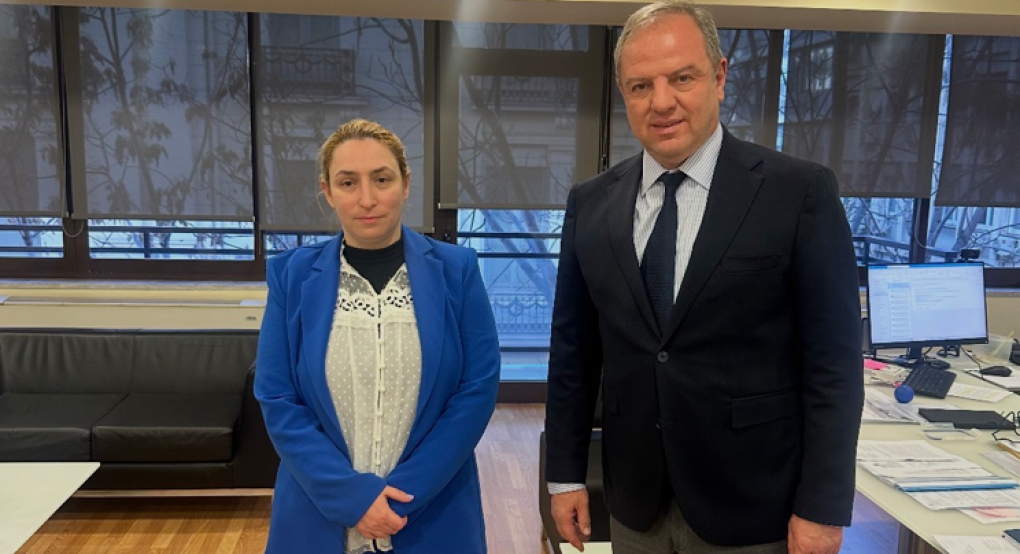 Συνάντηση Διονύση Σταμενίτη με τη Γενική Γραμματέα Δημόσιας Περιουσίας για τα διακατεχόμενα στον Νομό Πέλλας