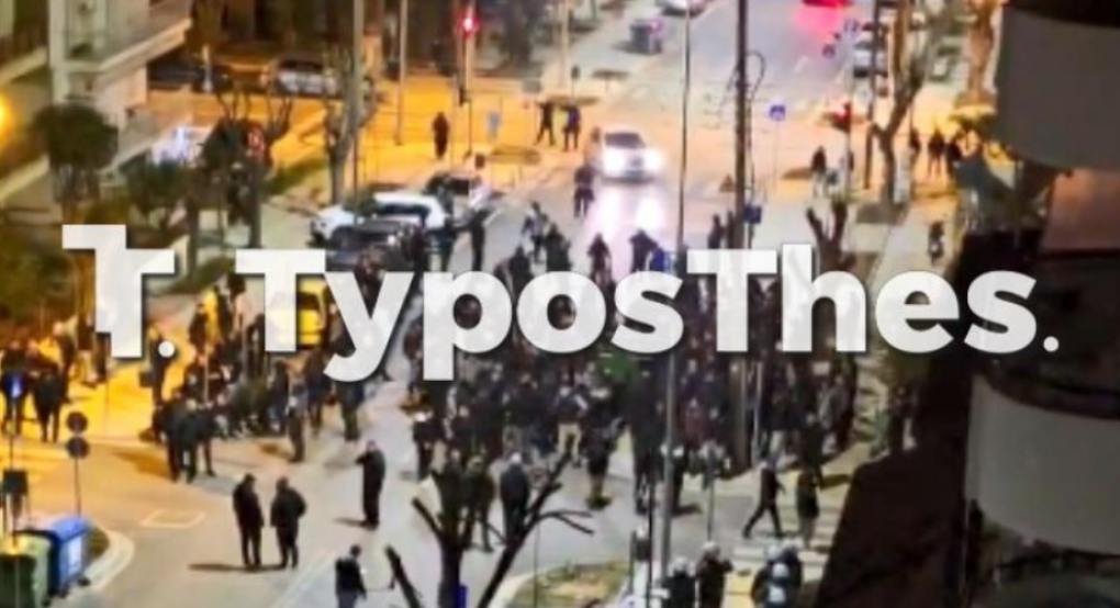 Θεσσαλονίκη: Συγκέντρωση στο σημείο της δολοφονίας 20χρονου οπαδού του ΠΑΟΚ