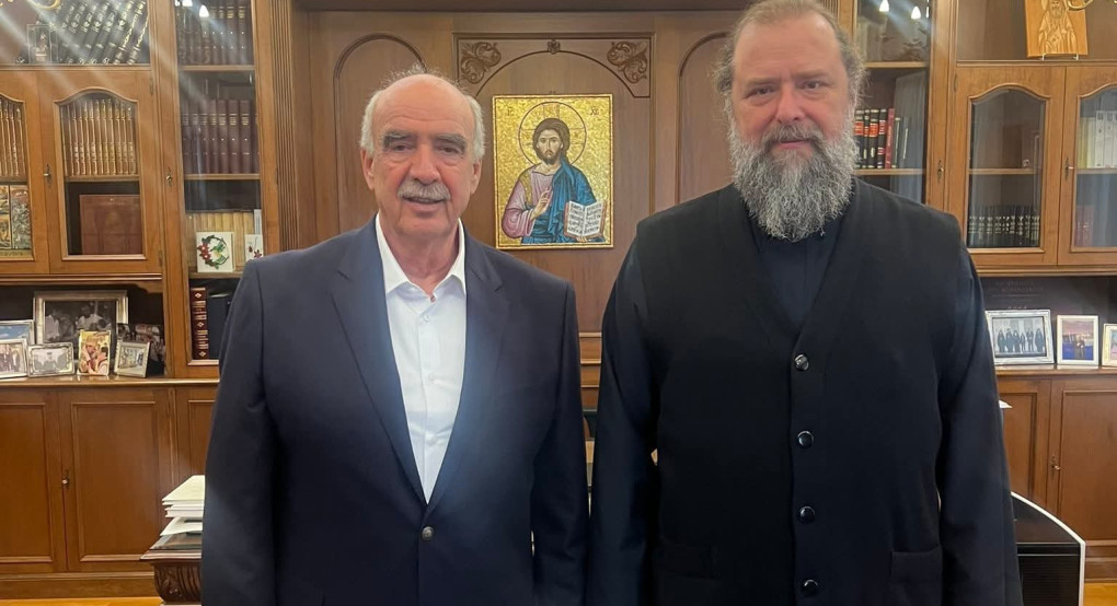 Συνάντηση Μεϊμαράκη με τον Μητροπολίτη Φιλόθεο