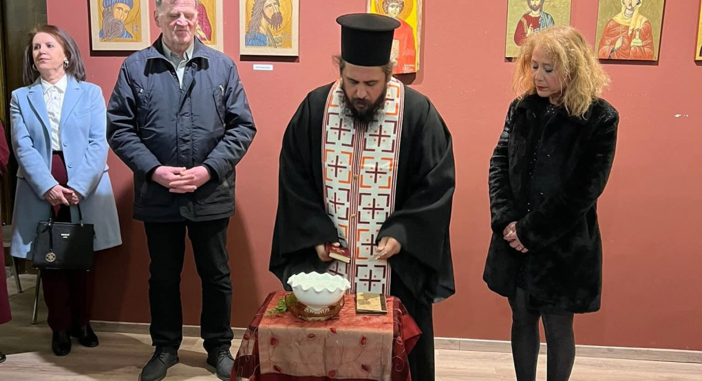 Με επιτυχία τα εγκαίνια της έκθεσης Αγιογραφίας στην Έδεσσα