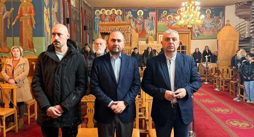 Ισχυρή παρουσία στην Αλμωπία: Ο Λάκης Βασιλειάδης στους Δ’ Χαιρετισμούς στην Ξιφιανή μαζί με τον Δήμαρχο Νίκο Παρούτογλου