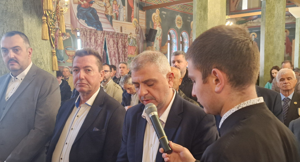 Στη Θεία Λειτουργία ο Δήμαρχος Αλμωπίας Νίκος Παρούτογλου για την 25η Μαρτίου στην Αριδαία