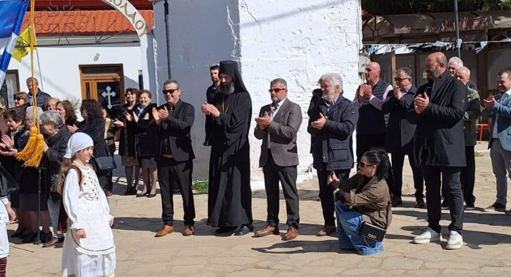 Ο εορτασμός της 25ης Μαρτίου στον ακριτικό Αρχάγγελο Αλμωπίας