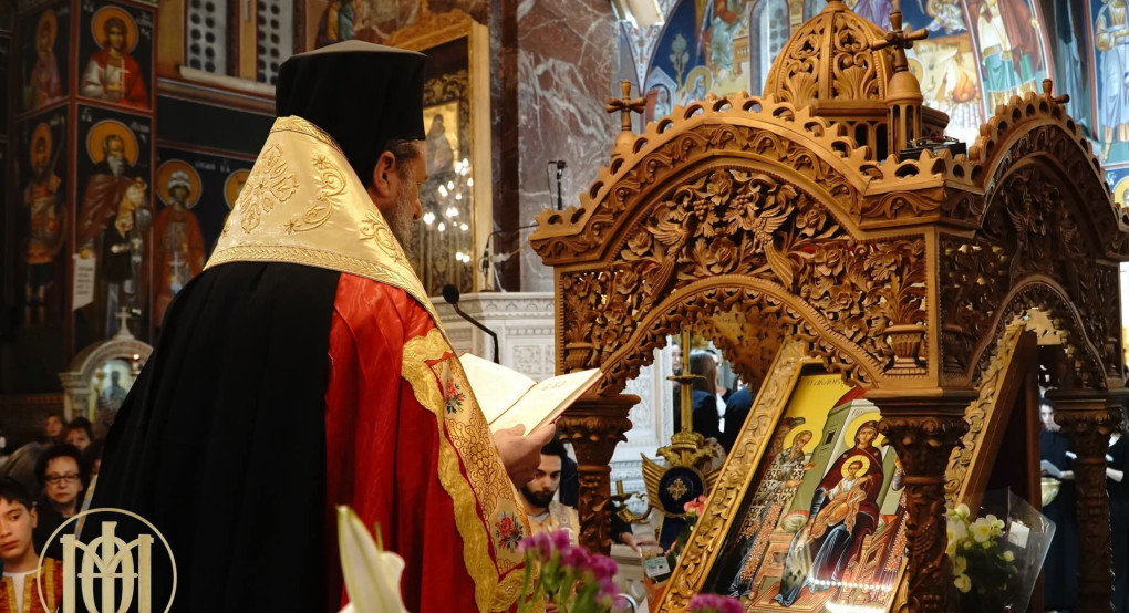 120 φοιτητές έψαλαν τον Ακάθιστο Ύμνο στη Θεσσαλονίκη παρουσία του Μητροπολίτη Φιλοθέου