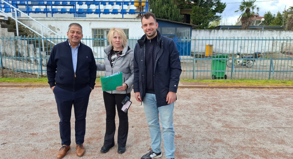 Προσεισμικοί έλεγχοι σε αθλητικές εγκαταστάσεις του Δήμου Αλμωπίας – Δήλωση του Αντιδημάρχου Πέτρου Τσαρκνιά