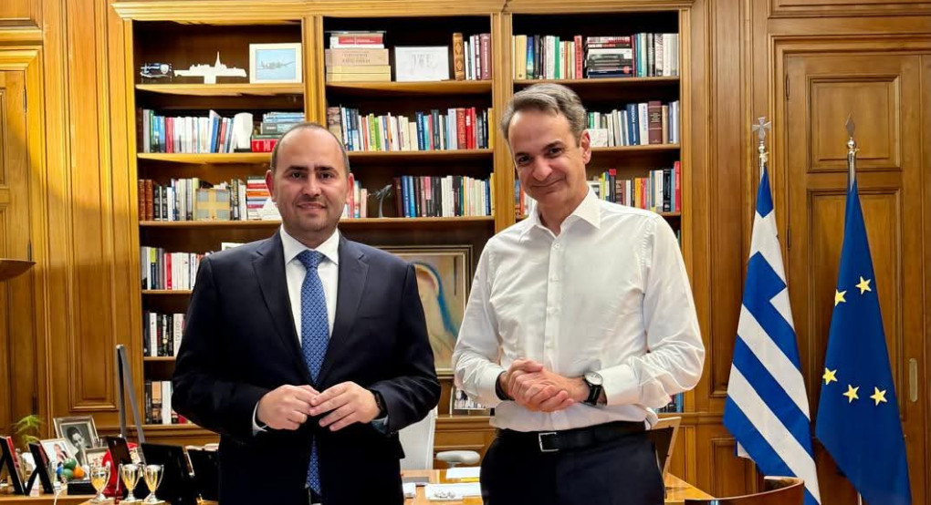 Συνάντηση Λάκη Βασιλειάδη με τον Πρωθυπουργό