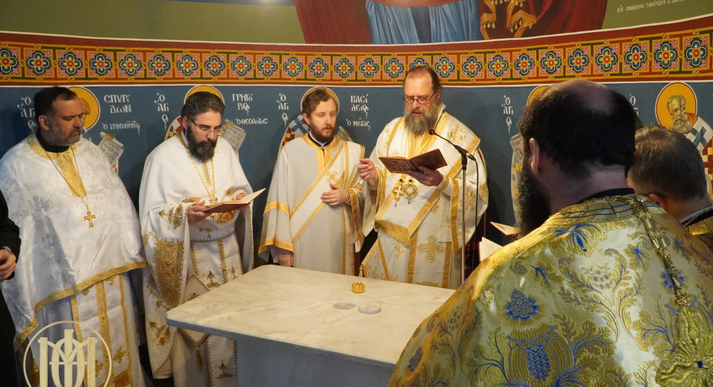 Με λαμπρότητα τα Εγκαίνια του Ιερού Παρεκκλησίου  του Αγίου  Λαζάρου από τον Μητροπολίτη Θεσσαλονίκης κ. Φιλόθεο