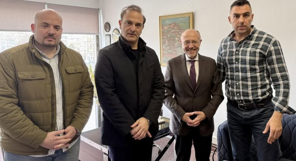 Ένωση Αξιωματικών Ελληνικής Αστυνομίας Κεντρικής Μακεδονίας -Συνάντηση με τον Υφυπουργό Υγείας κ. Δημήτρη Βαρτζόπουλο