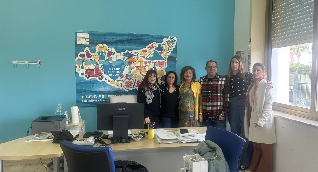Εκπαιδευτική κινητικότητα Erasmus+ του 1ου ΕΚ Έδεσσας στο I.T.E.T. “E. Fermi” της Σικελίας