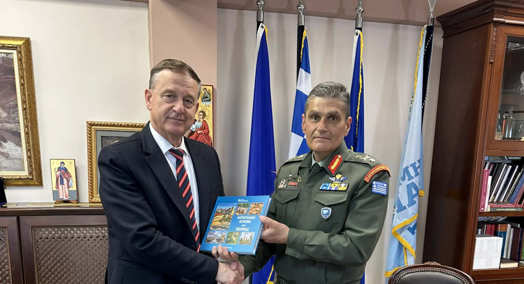 Δήμος Παιονίας: Συνάντηση του Δημάρχου με τον Διοικητή της 71ης Αερομεταφερόμενης Ταξιαρχίας «ΠΟΝΤΟΣ»