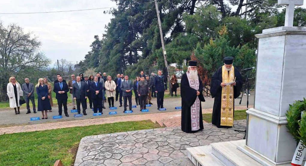 Γιαννιτσά: Τιμήθηκε η Μνήμη των εκτελεσθέντων Ελευθεροχωριτών