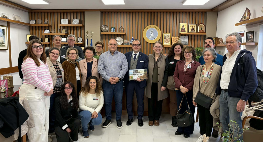 Η κοινωνική μέριμνα στην ατζέντα επίσκεψης της ιταλικής αντιπροσωπείας του Δήμου Cerrione στον Δήμο Κιλκίς