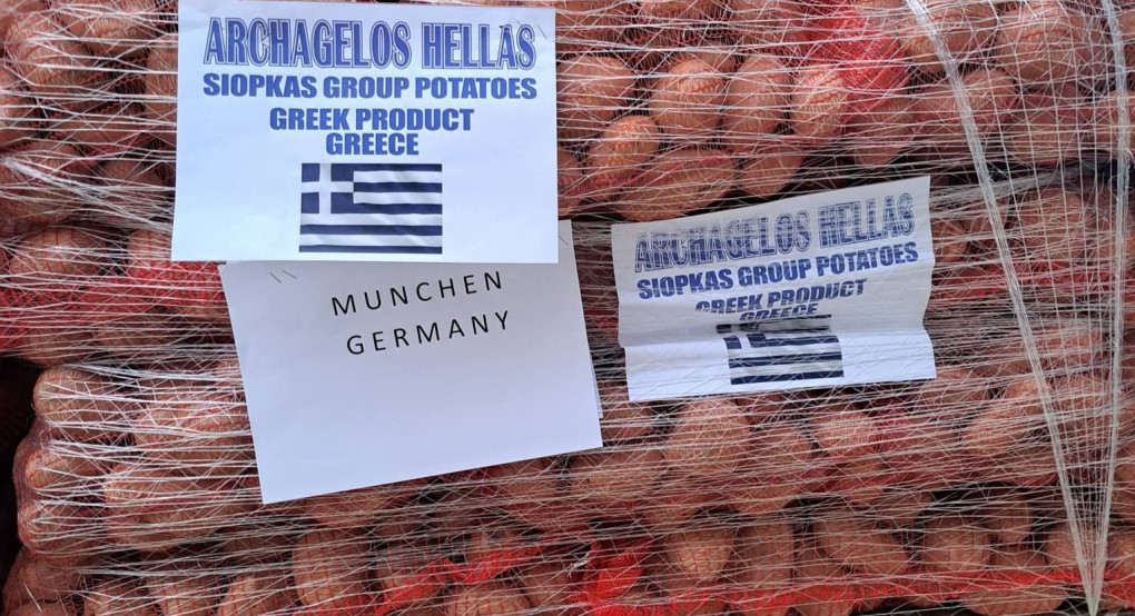Στη Γερμανία οι πατάτες Αρχαγγέλου – Νέο εξαγωγικό βήμα από τον παραγωγό Βασίλη Σιώπκα