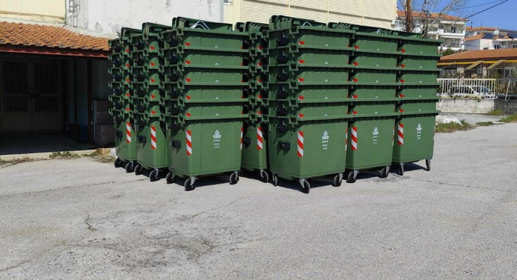 Δήμος Κιλκίς -Αντικαταστάσεις παλιών και φθαρμένων κάδων