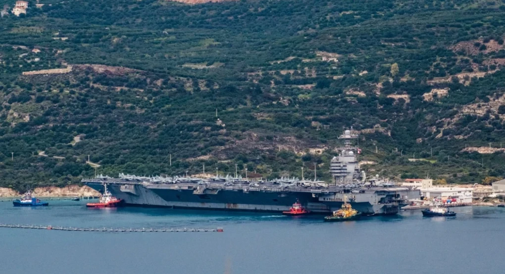 Γιατί έφυγε από τη Σούδα και πλέει προς Κροατία το αεροπλανοφόρο Gerald R. Ford, η φωτιά και οι απίθανες θεωρίες συνωμοσίας