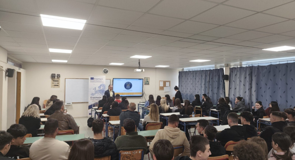 Διάχυση αποτελεσμάτων προγράμματος Erasmus+ στο Γενικό Λύκειο Καλής
