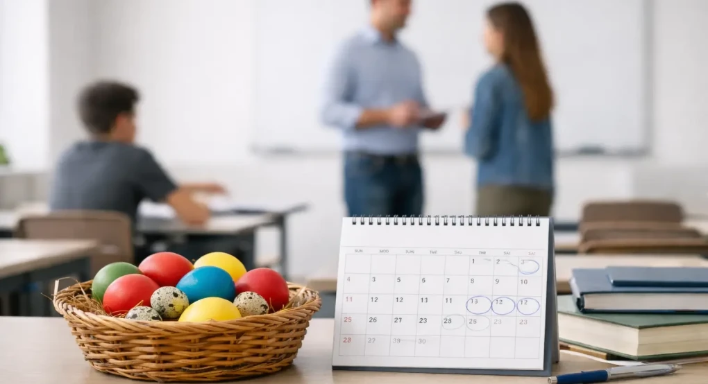 Πάσχα 2026: Πότε κλείνουν τα σχολεία – Δείτε όλες τις αργίες μέχρι το καλοκαίρι