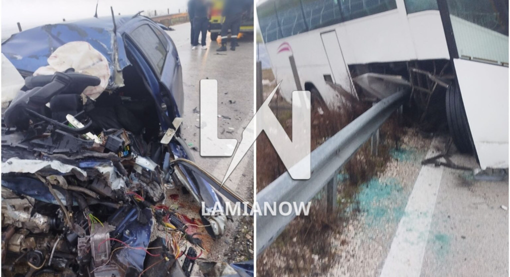 Νεκρός 21χρονος σε σύγκρουση με λεωφορείο πού πήγαινε να παραλάβει μαθητές