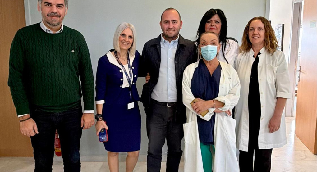 Επίσκεψη Λάκη Βασιλειάδη στα νέα ΤΕΠ και χειρουργεία που παραδόθηκαν σε Έδεσσα και Γιαννιτσά