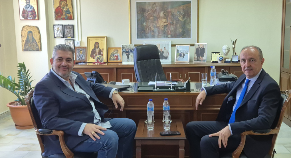 Επιμελητήριο Πιερίας: Συνάντηση με το Θεόδωρο Καράογλου