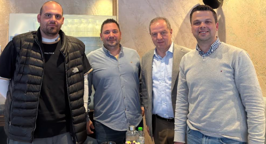 Συνάντηση Διονύση Σταμενίτη με τον Εμπορικό Σύλλογο Σκύδρας