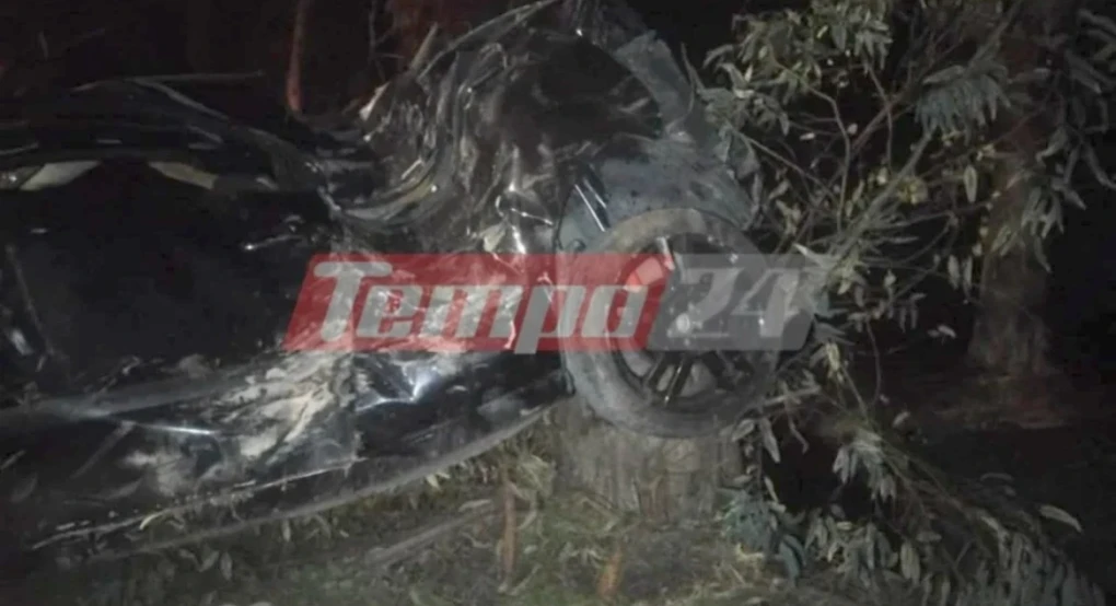 Σοβαρό τροχαίο στην Πάτρα: ΙΧ «καρφώθηκε» σε δέντρα, στο νοσοκομείο ο οδηγός, δείτε εικόνες