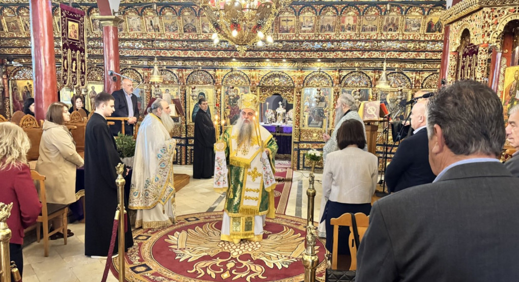 Μεγάλη Ευλογία στον Παλαιό Μυλότοπο: Αρχιερατική Θεία Λειτουργία με τον Επίσκοπο Αλμωπίας κ Στέφανο