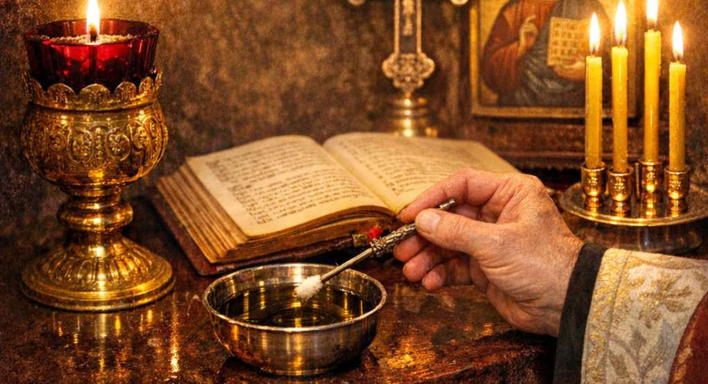 Ποιμαντική φροντίδα στην πράξη: Ο π. Νίκανδρος μένει έως τις 21:30 για το Ευχέλαιο