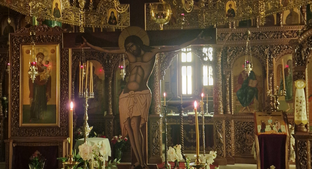 Με κατάνυξη η Ακολουθία των Μεγάλων Ωρών στην Ιερά Μονή Αγίου Ιλαρίωνος Προμάχων