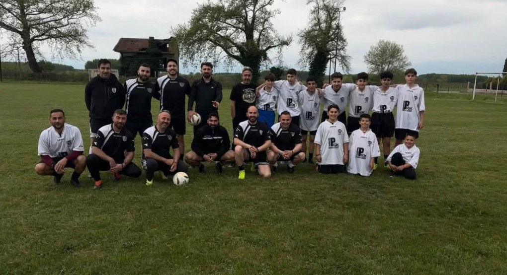 Σε κλίμα ενότητας και συγκίνησης ο αγώνας παλαιμάχων και νέων της Μαύρης Θύελλας Ριζοχωρίου