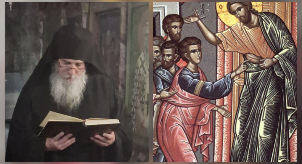 Η Κυριακή του Θωμά στην Ιερά Μονή Αρχαγγέλου Μιχαήλ Αλμωπίας – Μήνυμα Ειρήνης και Αναστάσιμου Φωτός από τον Γέροντα Ιλαρίωνα