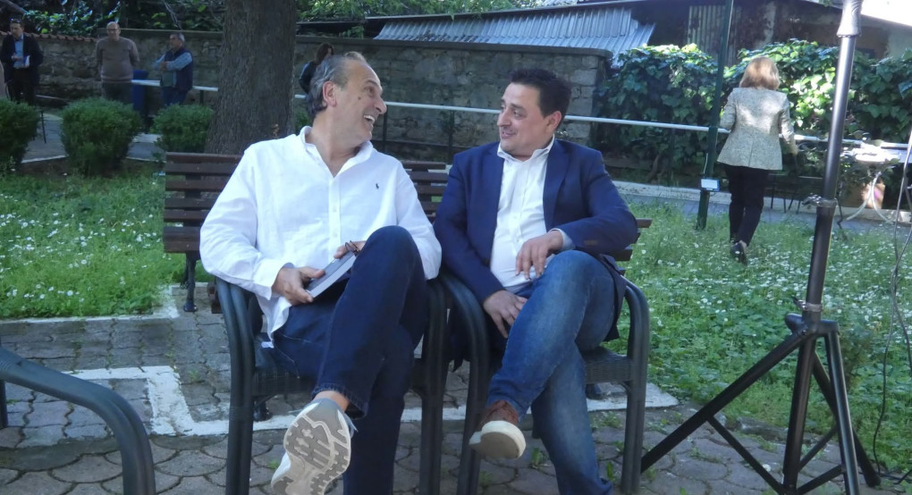 Συνάντηση του Δημάρχου Έδεσσας Γιάννη Τσεπκεντζή με τον Μπάνε Πρέλεβιτς