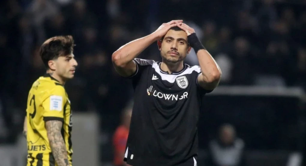 ΠΑΟΚ: Χωρίς Γιακουμάκη στο ντέρμπι με την ΑΕΚ