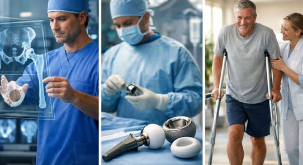 Αρθροπλαστική Ισχίου και Αναθεώρηση Αρθροπλαστικής Ισχίου: Σύγχρονες Λύσεις για Αποκατάσταση της Κινητικότητας