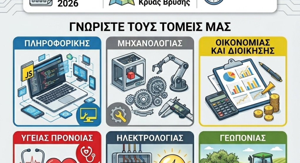 Π.ΕΠΑ.Λ Κρύας Βρύσης - Ετήσια Έκθεση Έργων των μαθητών/τριών