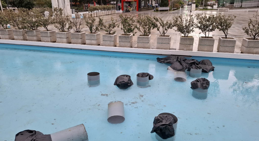 Κιλκίς: Άγνωστοι βανδάλισαν το "Δημοτικό Πάρκο-Κήπο" και πέταξαν κάδους απορριμμάτων στις δεξαμενές νερού