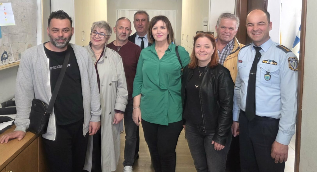 Επισκέψεις Δημάρχου Σκύδρας Κατερίνας Ιγνατιάδου με αφορμή το Άγιο Πάσχα