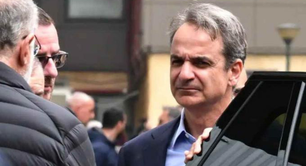 Ο Κυριάκος Μητσοτάκης ξανά στον Ευαγγελισμό όπου νοσηλεύεται με ανεύρυσμα ο Γιώργος Μυλωνάκης