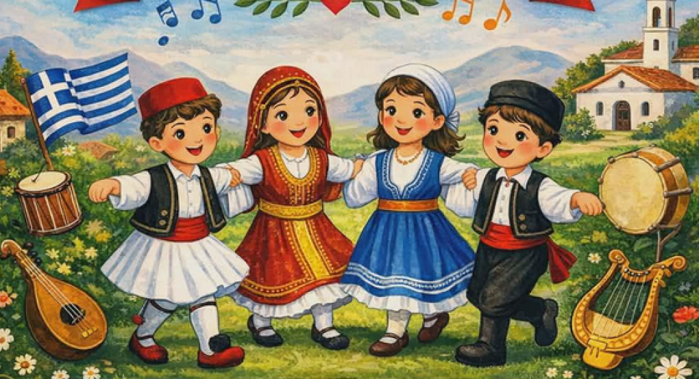 Καρυώτισσα: Αυτή τη στιγμή πραγματοποιείται το 5ο Παιδικό Φεστιβάλ Παραδοσιακών Χορών (video)