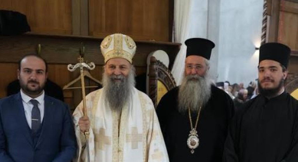 Ο Μητροπολίτης Κίτρους κ. Γεώργιος στο Βελιγράδι